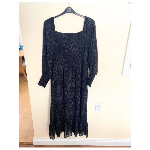 Betsey Johnson Square Neck Smock Dress - Picture 6 of 7